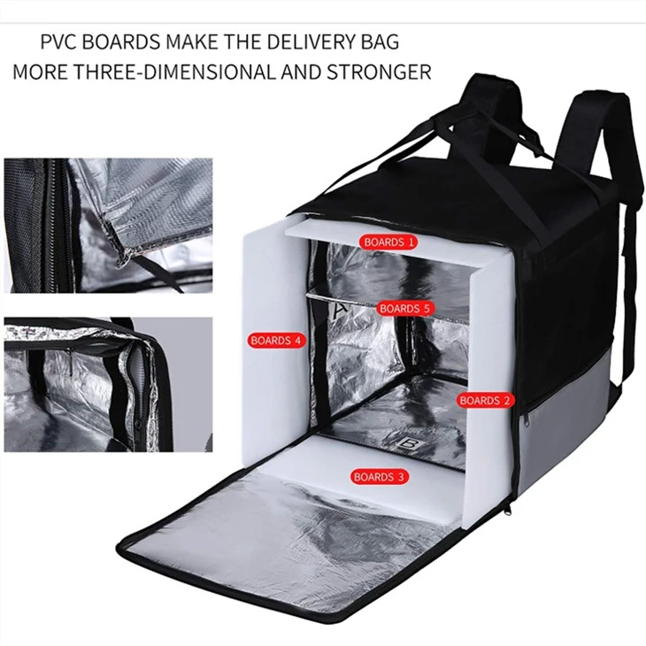 Custom Design Motorcycle Delivery Bag Supplier